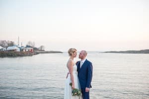 Finland Destination Wedding Suomenlinna Island, Helsinki, Finland - Bride & Groom - Benjamin Wetherall Photography ©