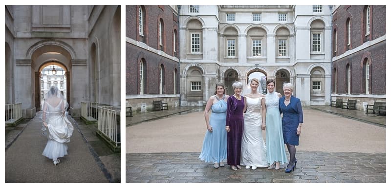 Royal Naval College Greenwich Wedding, Steve & Lisa, London Winter Wedding - Benjamin Wetherall Photography ©0001