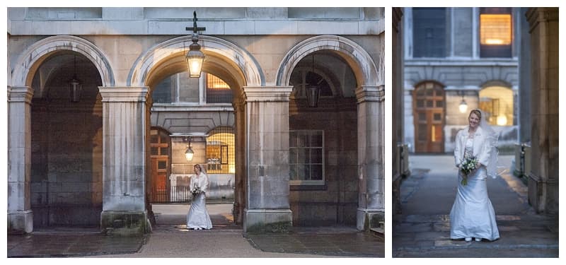 Royal Naval College Greenwich Wedding, Steve & Lisa, London Winter Wedding - Benjamin Wetherall Photography ©0004