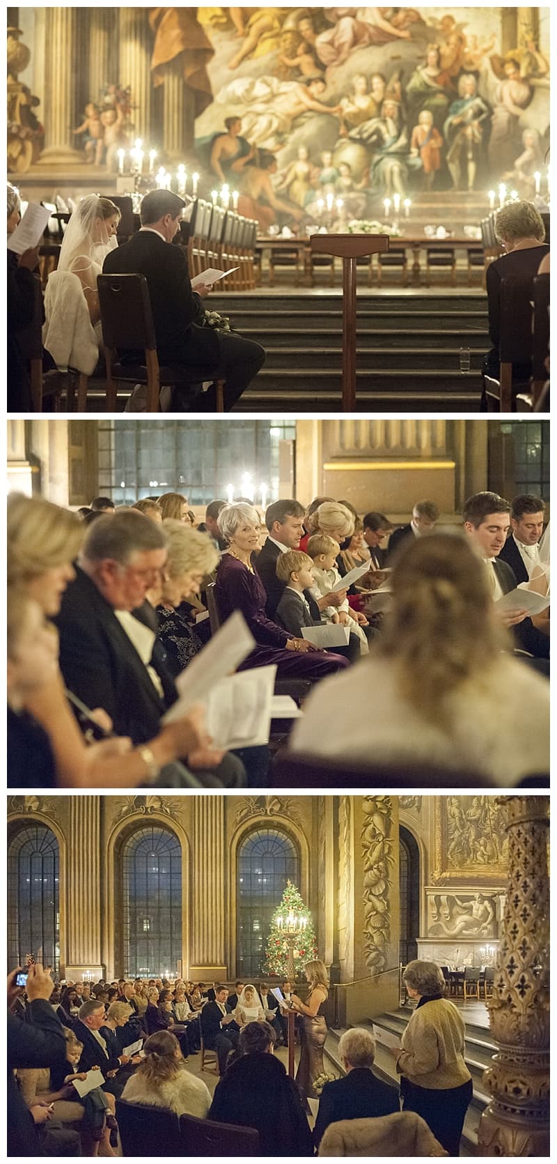 Royal Naval College Greenwich Wedding, Steve & Lisa, London Winter Wedding - Benjamin Wetherall Photography ©0019