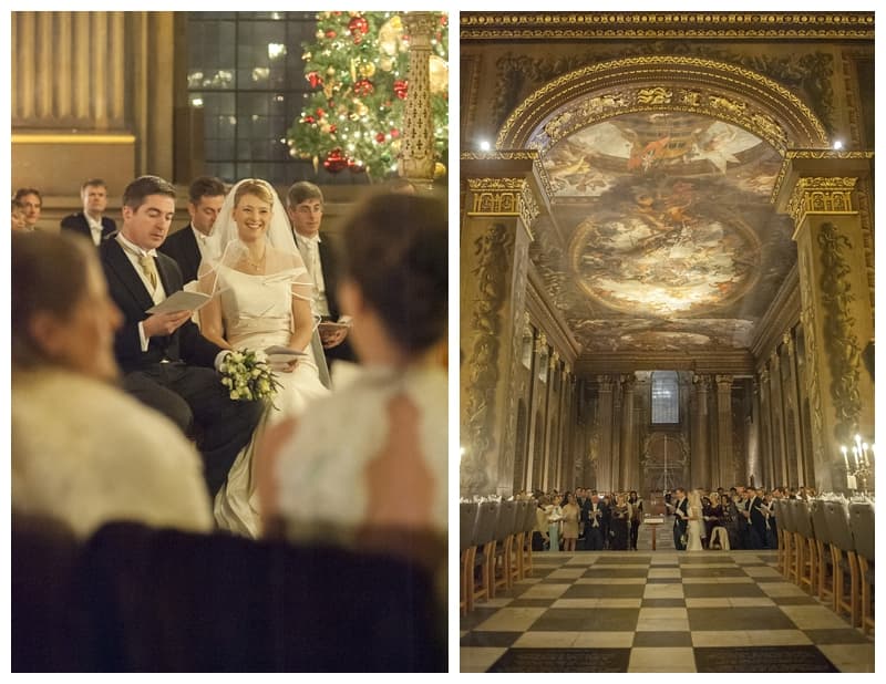 Royal Naval College Greenwich Wedding, Steve & Lisa, London Winter Wedding - Benjamin Wetherall Photography ©0021