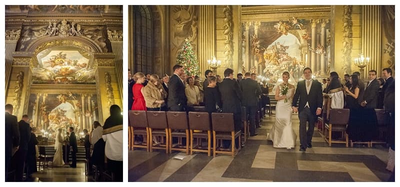 Royal Naval College Greenwich Wedding, Steve & Lisa, London Winter Wedding - Benjamin Wetherall Photography ©0029