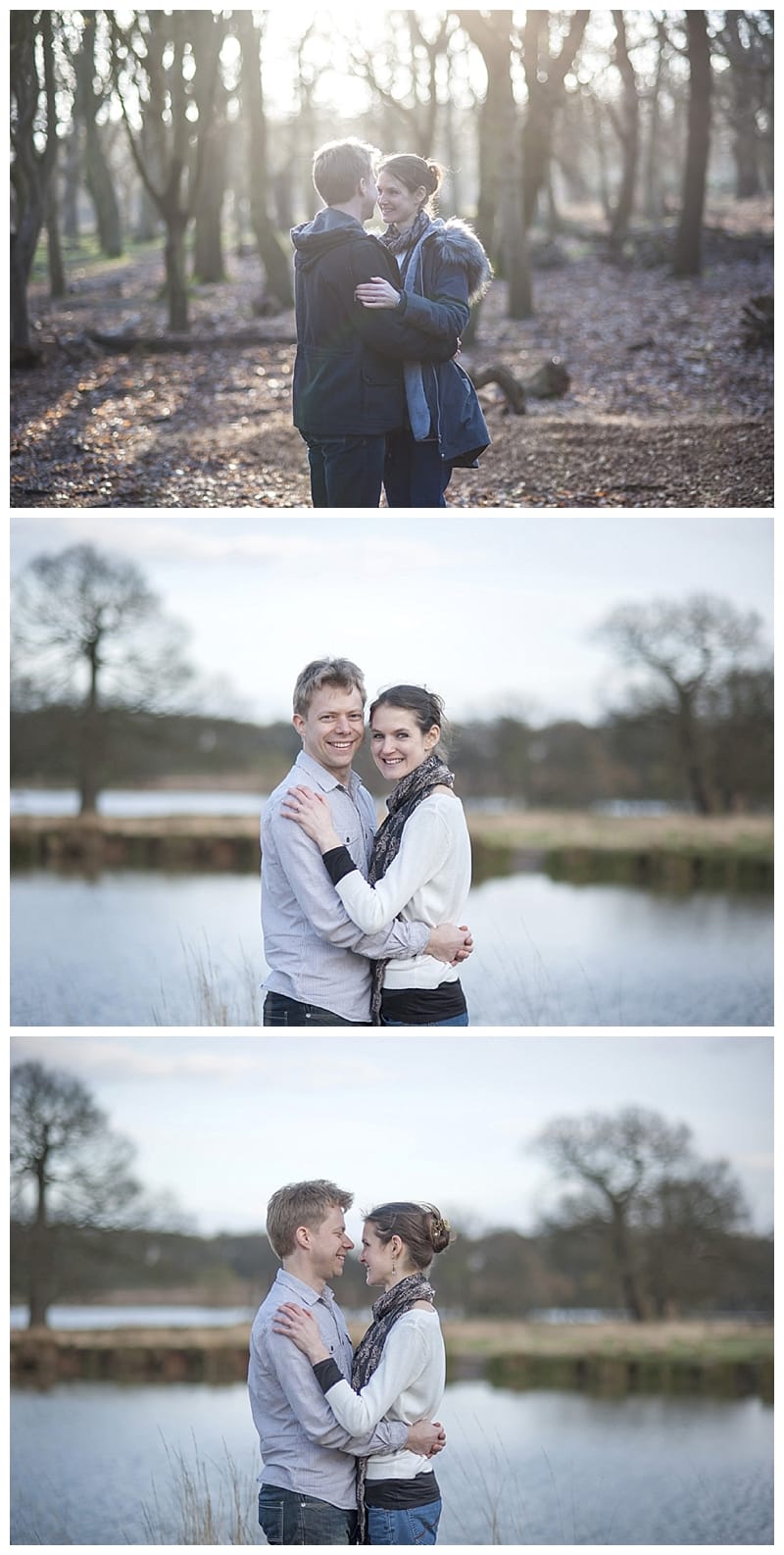 Alex & Laura, Richmond Park Engagement Photoshoot - Benjamin Wetherall Photography London ©0006