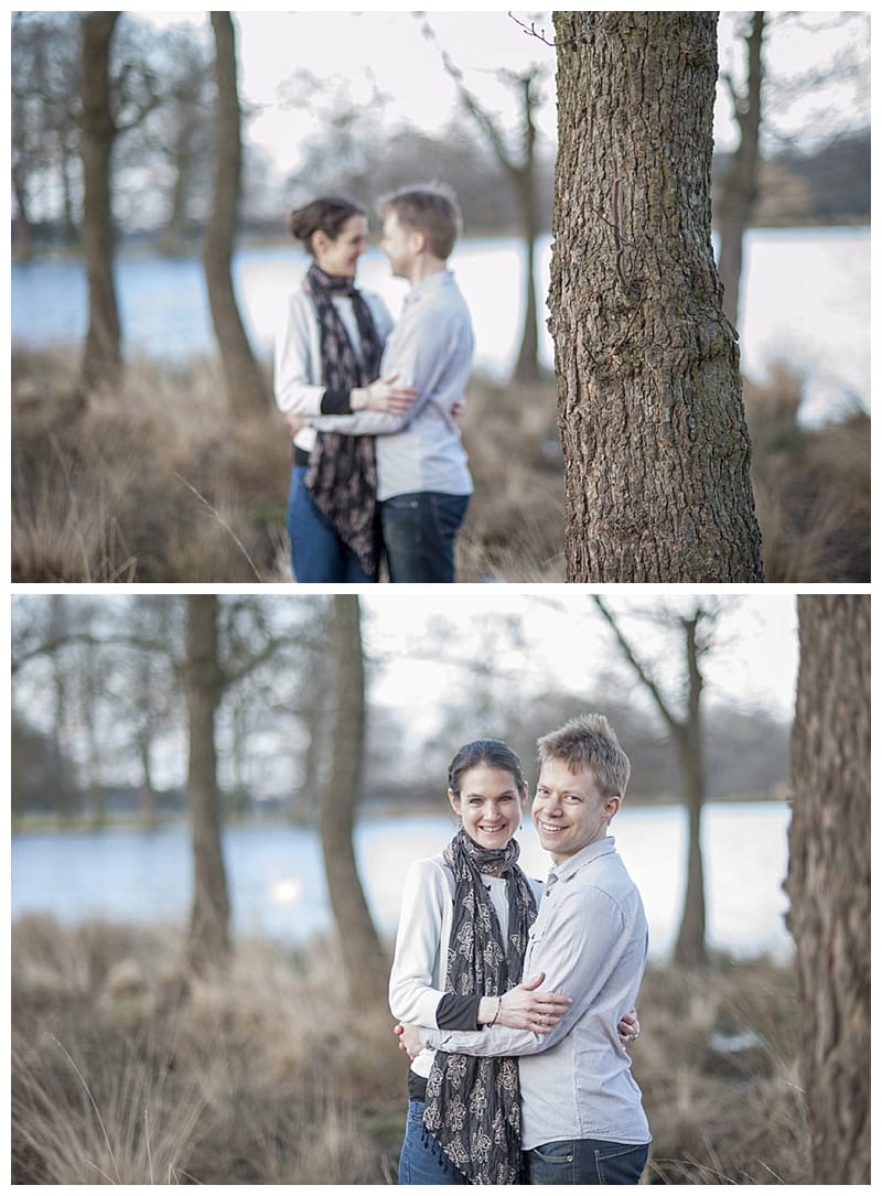 Alex & Laura, Richmond Park Engagement Photoshoot - Benjamin Wetherall Photography London ©0008