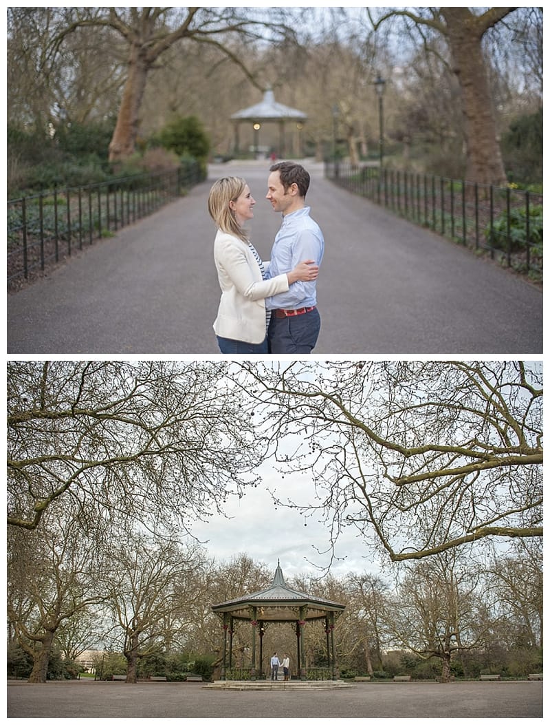 Sarah & Neil, Albert Bridge | Battersea Park | South West London Engagement Photoshoot, Benjamin Wetherall Photography ©0013