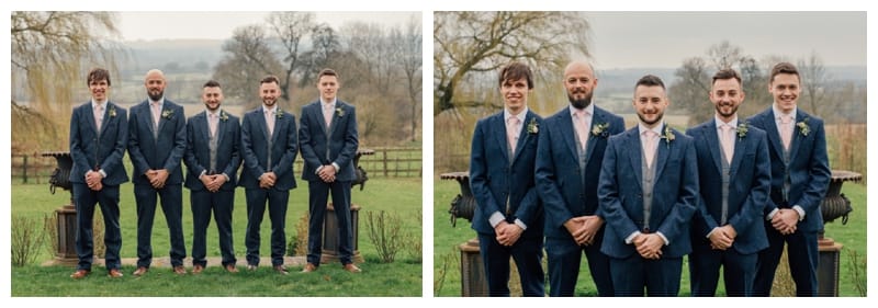 Groomsmen and Groom 