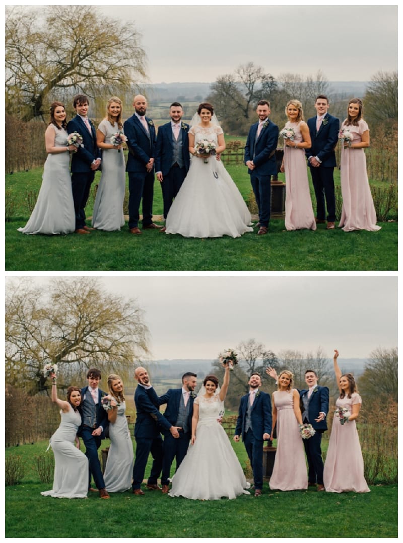 Merriscourt Wedding Bridal Party 